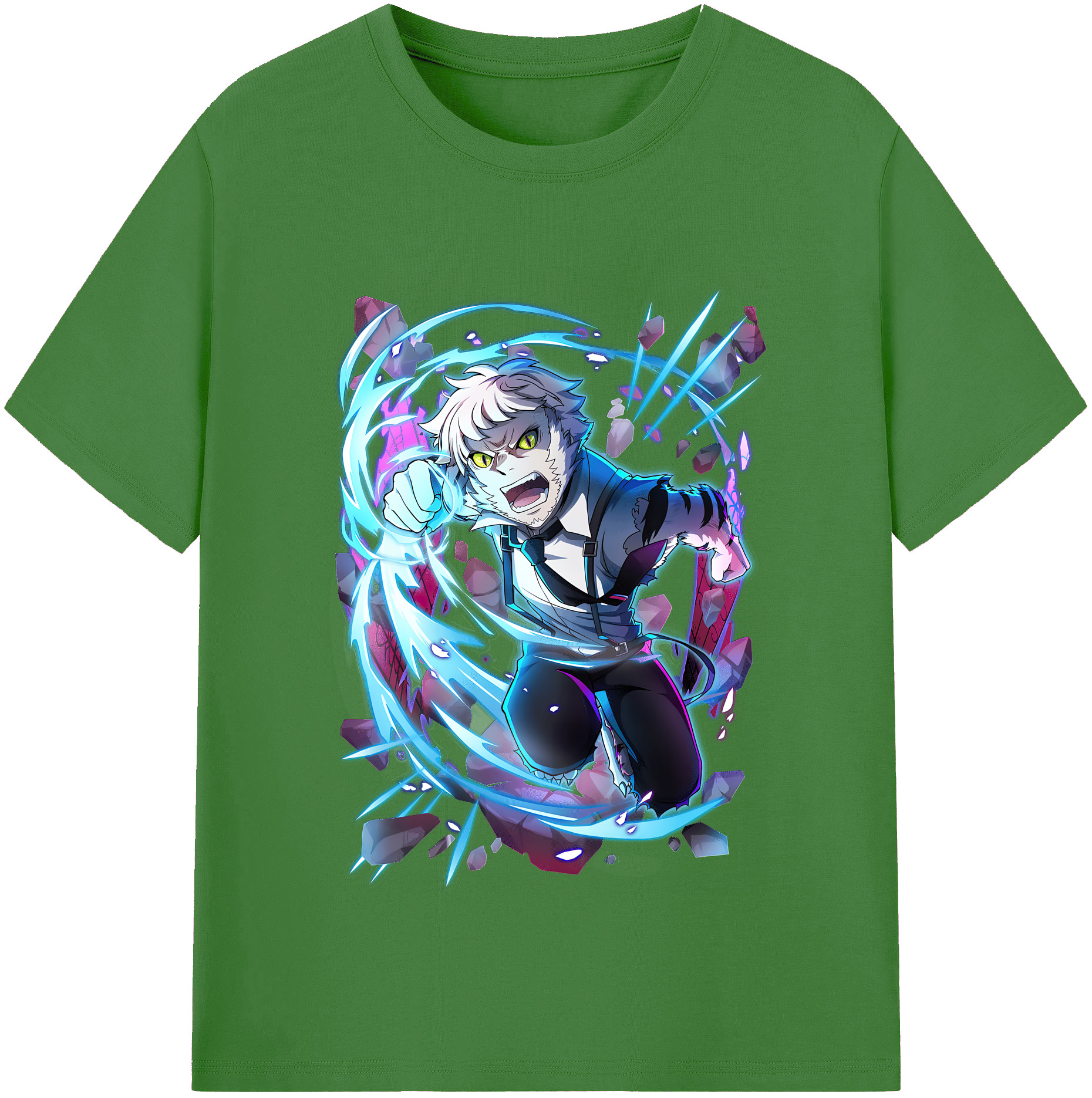 （画像用） 文豪ストレイドッグス Bungo Stray Dogs レディースカジュアルプリントTシャツ（綿100％）